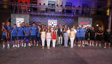 El EÓN presenta su proyecto de Asobal y Barcala pide el apoyo de las empresas alicantinas