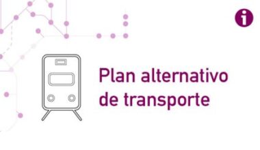 Plan alternativo de transporte Mérida-Zafra-Sevilla por obras