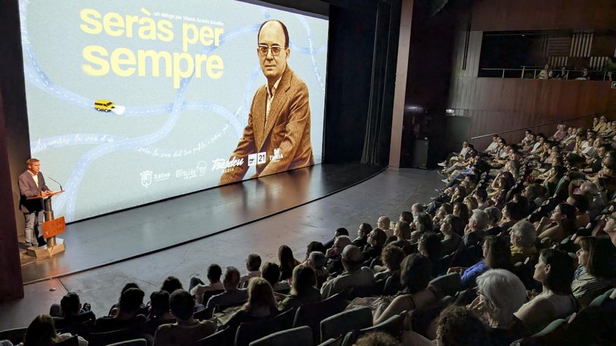 Así fue el preestreno del documental "Seràs per sempre" en el Gran Teatre de Xàtiva