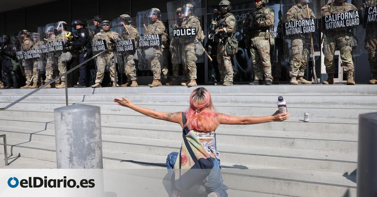 Un juez dictamina que fue ilegal el despliegue de la Guardia Nacional por parte de Trump durante las protestas en Los Ángeles