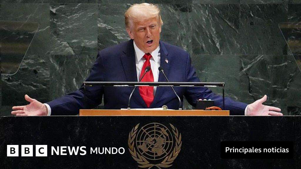 "Sus países se están yendo al infierno": el incendiario discurso de Trump ante la Asamblea General de la ONU que dejó en silencio a los asistentes