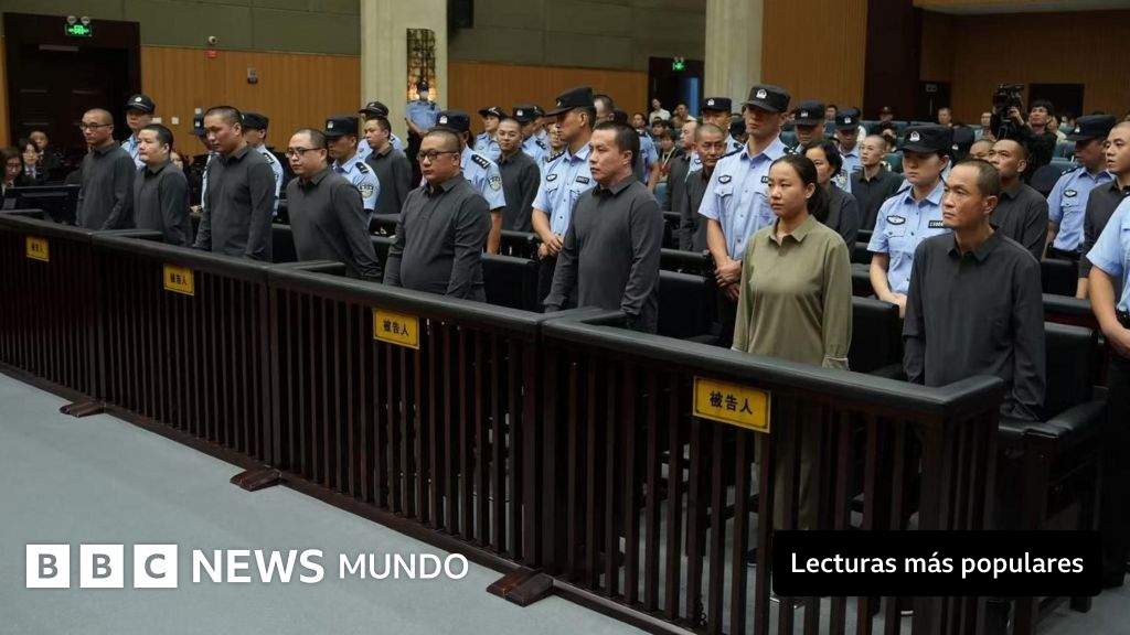 China condena a muerte a 11 miembros de una familia acusada de controlar campos de "ciberesclavos"