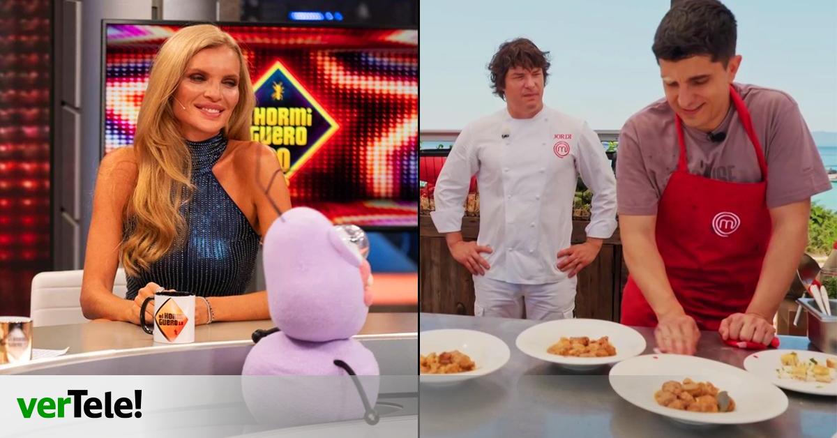 'El Hormiguero' (14.8%) mantiene a raya a 'La Revuelta' (11.7%), y 'MasterChef Celebrity' (13.7%) se aleja de sus rivales