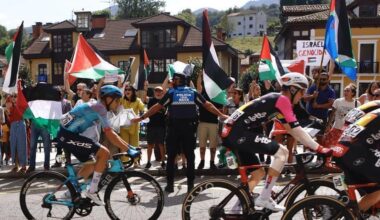 Las protestas propalestinas &quot;hackean&quot; las emisoras de radio de La Vuelta