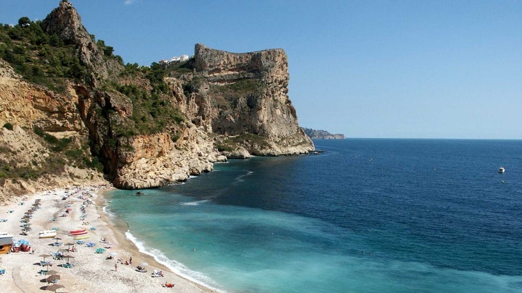 Imagen de la Cala del Moraig