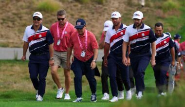 Patrick Cantlay tiene el mejor resultado de toda esta edición de la Ryder Cup en Bethpage Black.