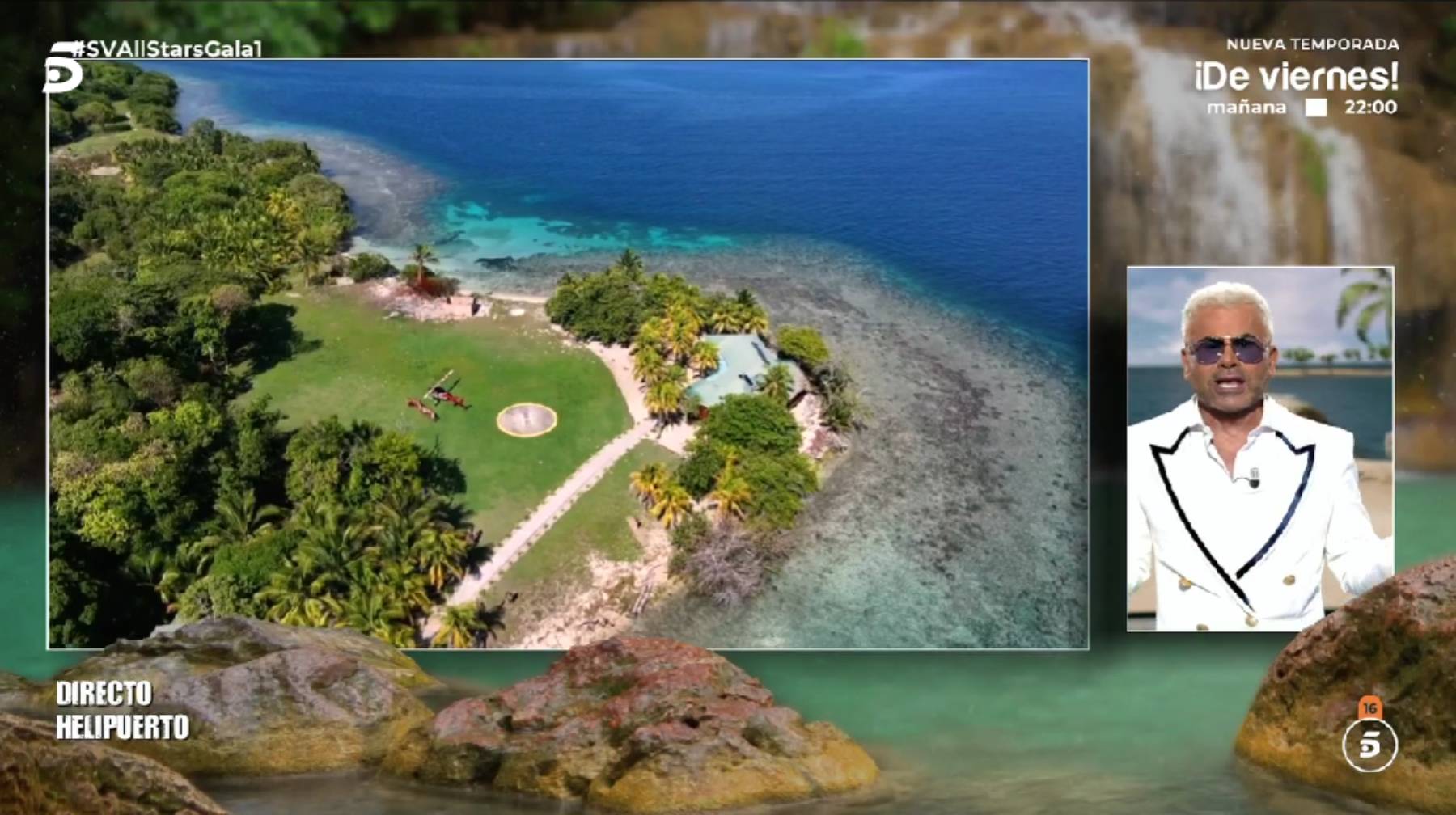 Jorge Javier Vázquez en 'SV All Stars'. (Foto: Telecinco)