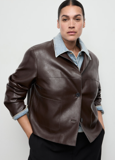 chaqueta marrón chaqueta marrón