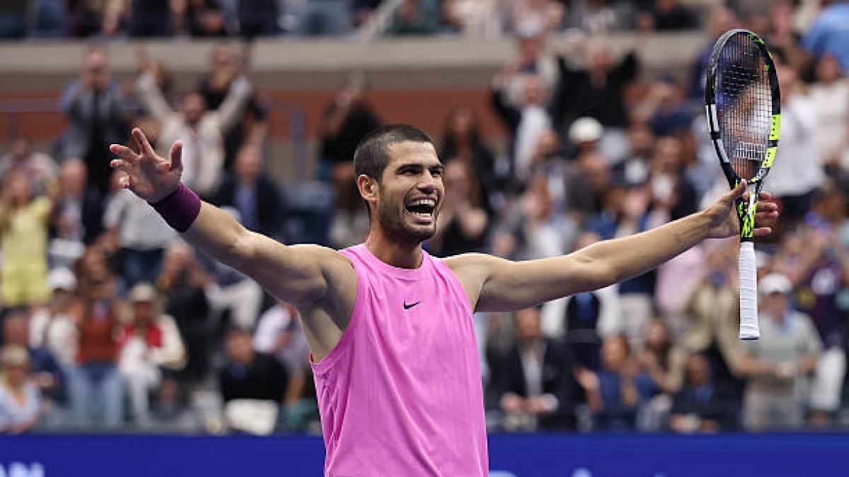 Carlos Alcaraz, semanas como top2. Foto: gettyimages