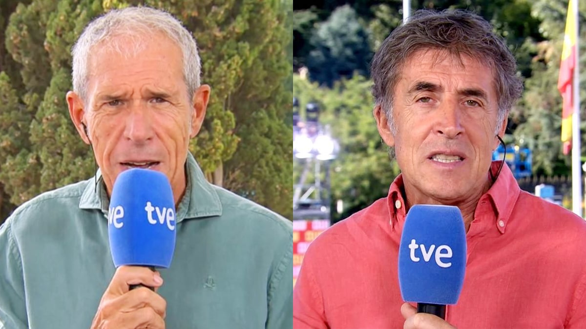 Carlos de Andrés rompe su silencio sobre lo sucedido en La Vuelta tras la polémica con Perico Delgado en TVE