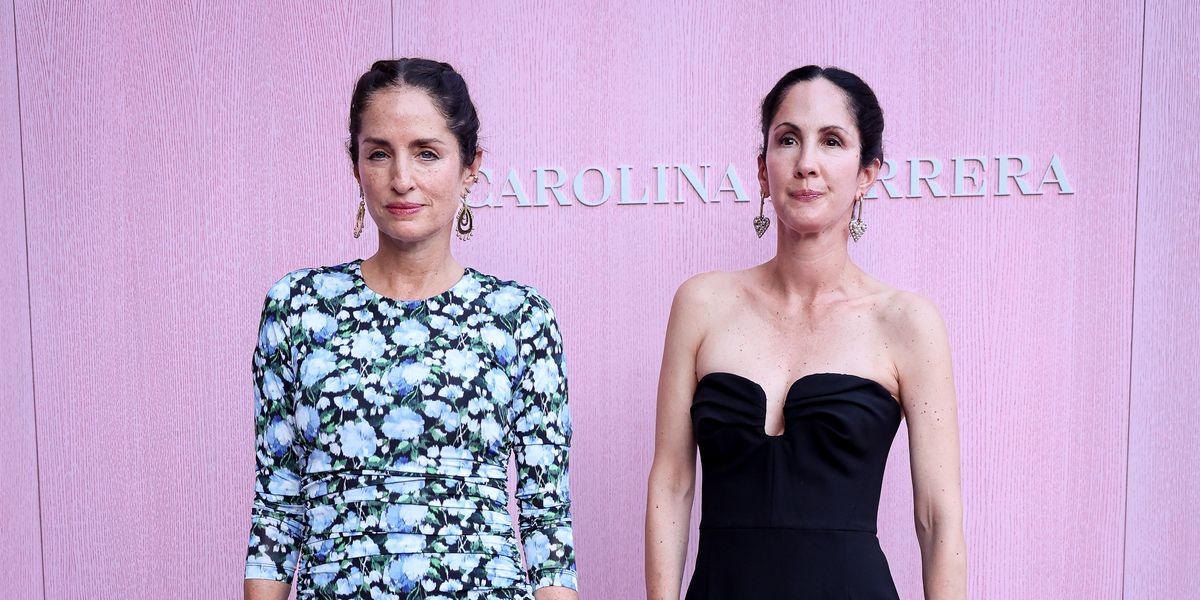 Carolina Adriana Herrera aparece en Madrid acompañada de su nuevo novio, todos sus hijos y su hermana