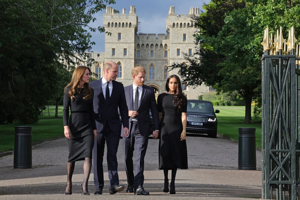 Los Gales y los Sussex en Balmoral