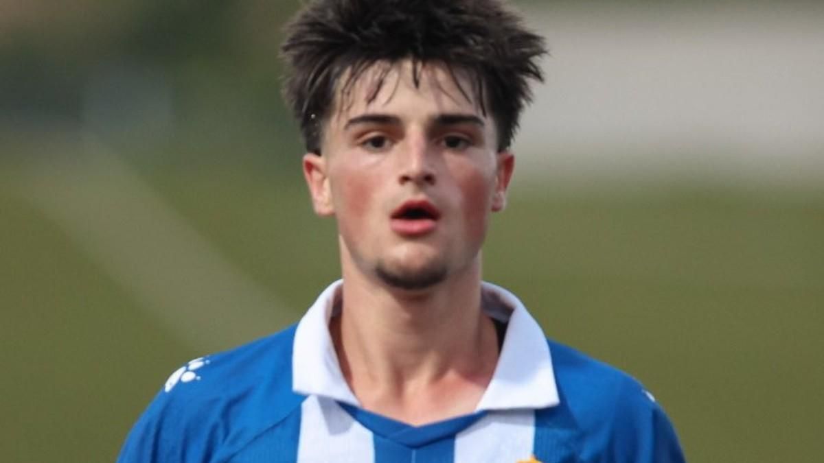 Uri Pallás ha jugado once temporadas en la cantera del Espanyol