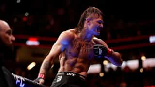 Un salvaje KO del suplente de Topuria hace estallar la Noche UFC