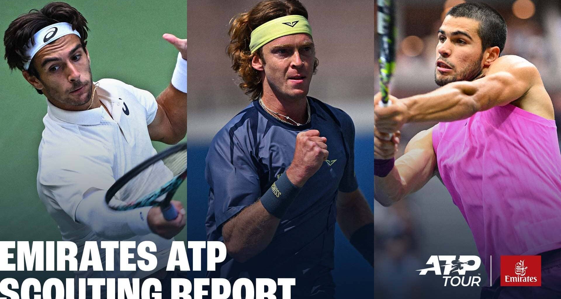Lorenzo Musetti y Andrey Rublev entran en acción en los torneos ATP 250 de esta semana, mientras que Carlos Alcaraz participa en la Laver Cup.
