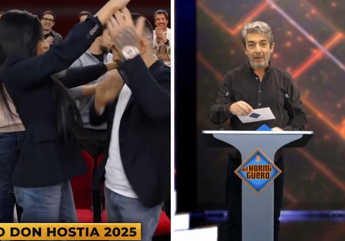 El guiño de Ricardo Darín e Ilia Topuria al Zinemaldia en El Hormiguero