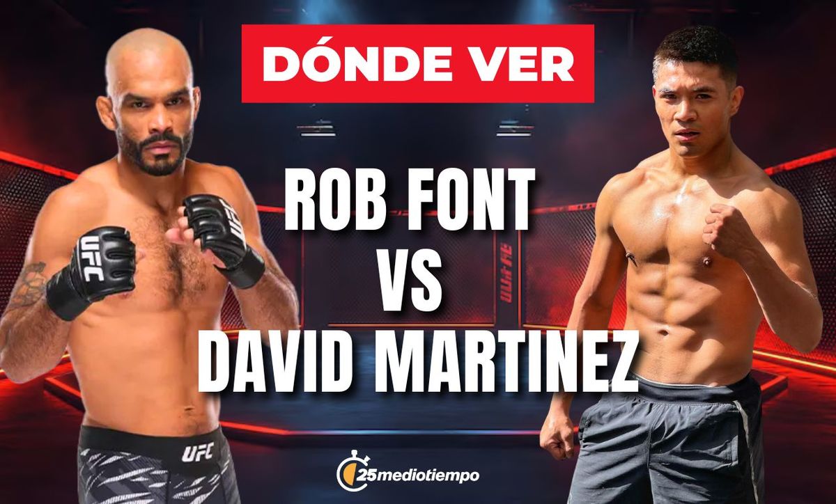 dónde y a qué hora ver EN VIVO Noche UFC