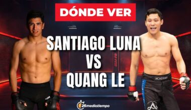 dónde y a qué hora ver EN VIVO Noche UFC