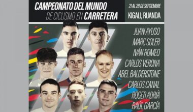 Juan Ayuso liderará la Selección Española masculina en el...