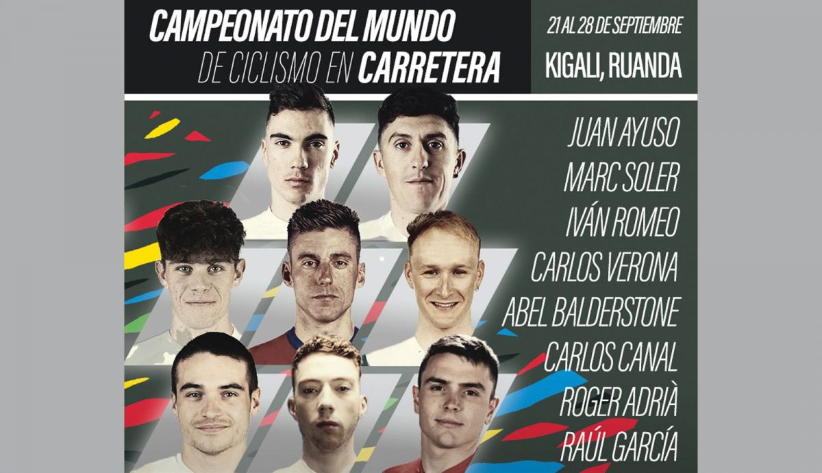 Juan Ayuso liderará la Selección Española masculina en el...