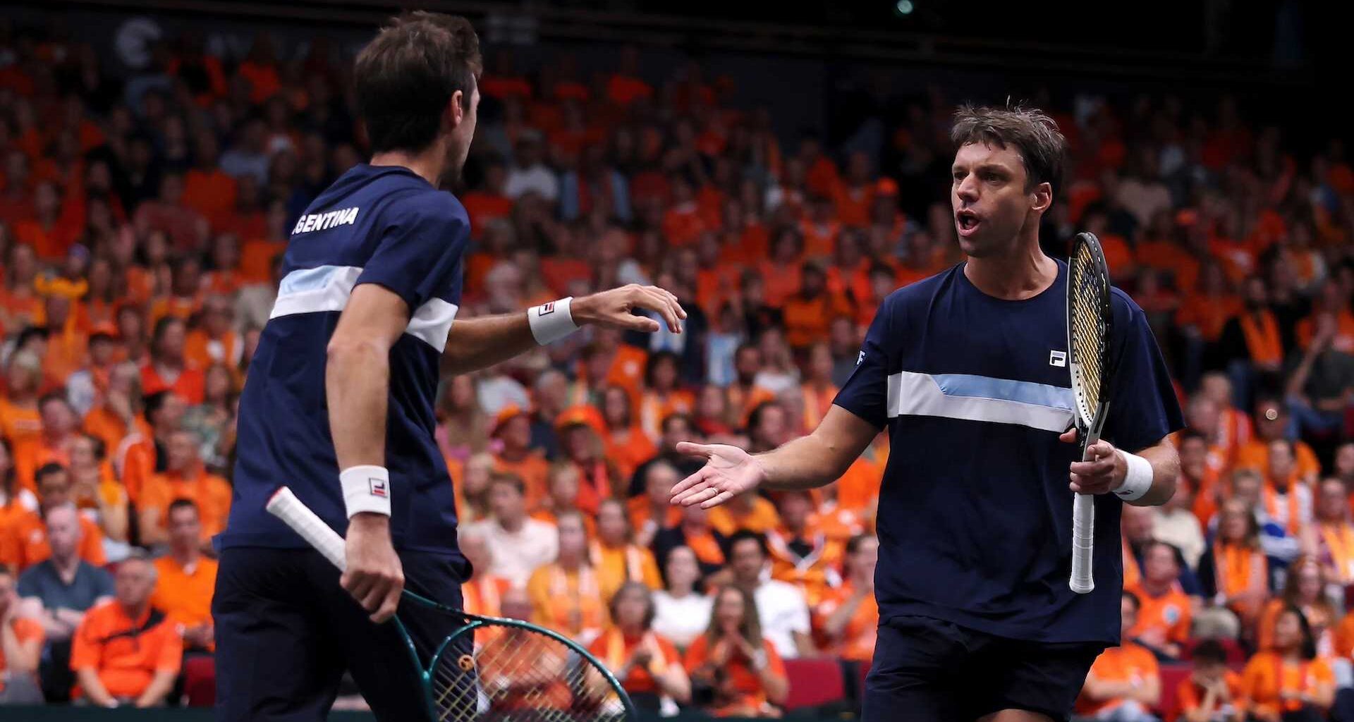 Argentina vence a Países Bajos y estará en la Final 8 de Copa Davis | ATP Tour