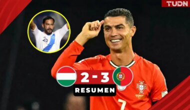 Cristiano Ronaldo iguala récord de 'Pescadito' Ruiz de goles en Eliminatorias | TUDN Copa Mundial de Futbol 2026 Eliminatorias.