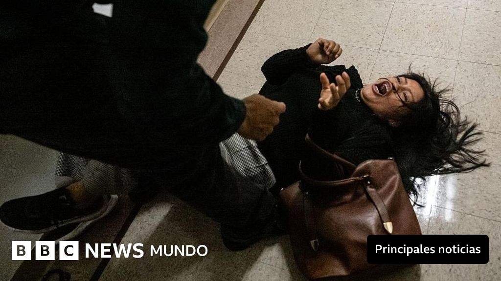 "Me embistió tan agresivamente que sentí terror": la ecuatoriana a la que un agente de inmigración arrojó al suelo en un tribunal de Nueva York