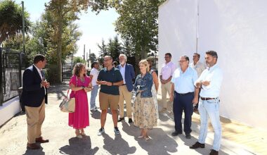 La alcaldesa de Jerez visita la ELA de San Isidro del Guadalete