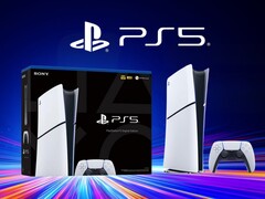 Banner con la consola PS5 Slim Digital (Fuente de la imagen: Sony PlayStation con ediciones)
