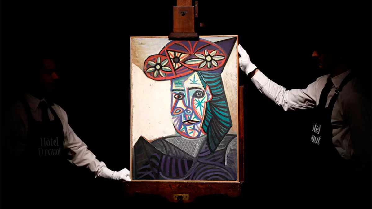 Subastarán un cuadro de Picasso, oculto durante 80 años: lo estiman en US$9,5 millones