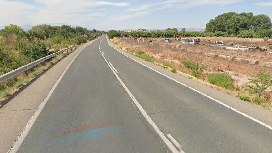 Herido un ciclista de 51 años tras sufrir una caída en Cascante