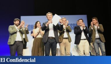 Feijóo consuma la línea dura del PP con la inmigración frente a la "pinza" PSOE-Vox: "Intentan volarlo todo"