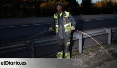 Del campo de golf a las personas que duermen al raso: el fotógrafo que utiliza la M-30 “para contar la realidad de Madrid”