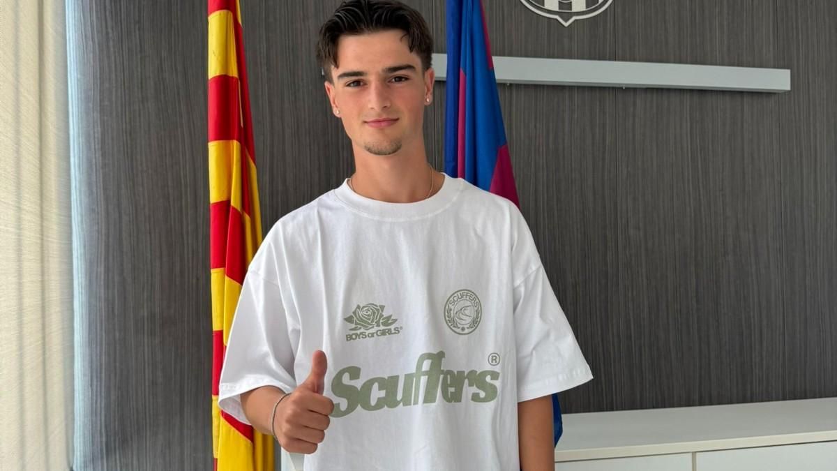 Uri Pallás juygará en el Juvenil A del Barça