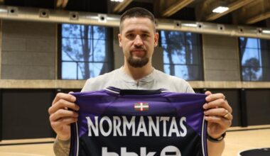 Margiris Normantas: “Mi decisión de fichar por el Surne Bilbao Basket fue cosa de un día”