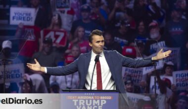 Trump confirma la muerte de Charlie Kirk, activista y comentarista ultra que recibió un disparo en un acto en la universidad de Utah