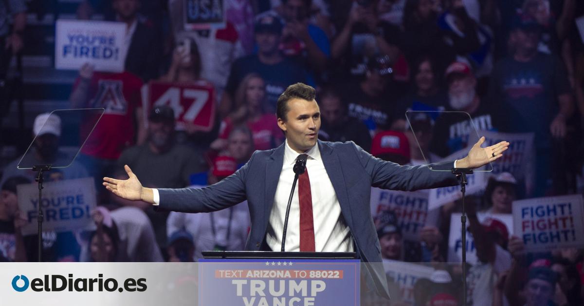 Trump confirma la muerte de Charlie Kirk, activista y comentarista ultra que recibió un disparo en un acto en la universidad de Utah