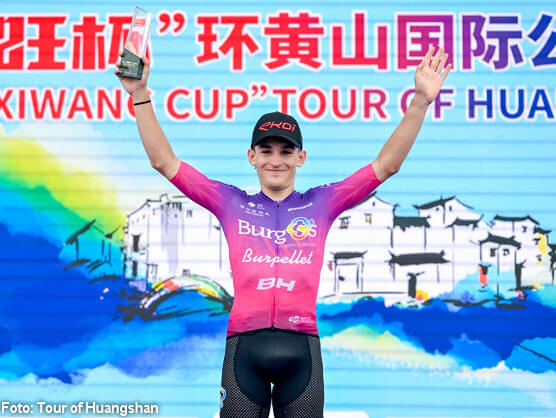 Daniel Cavia se impone en la segunda etapa del Tour de Huangshan