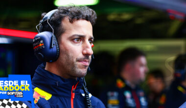 Daniel Ricciardo regresa al paddock
