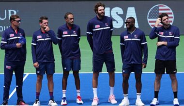 Equipo estadounidense de Copa Davis 2025. Foto: Getty