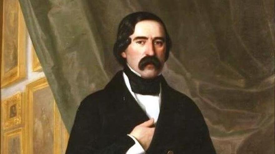 Retrato de Nazario Carriquiri, ejecutado por Antonio María Esquivel (Museo Nacional del Romanticismo, Madrid)