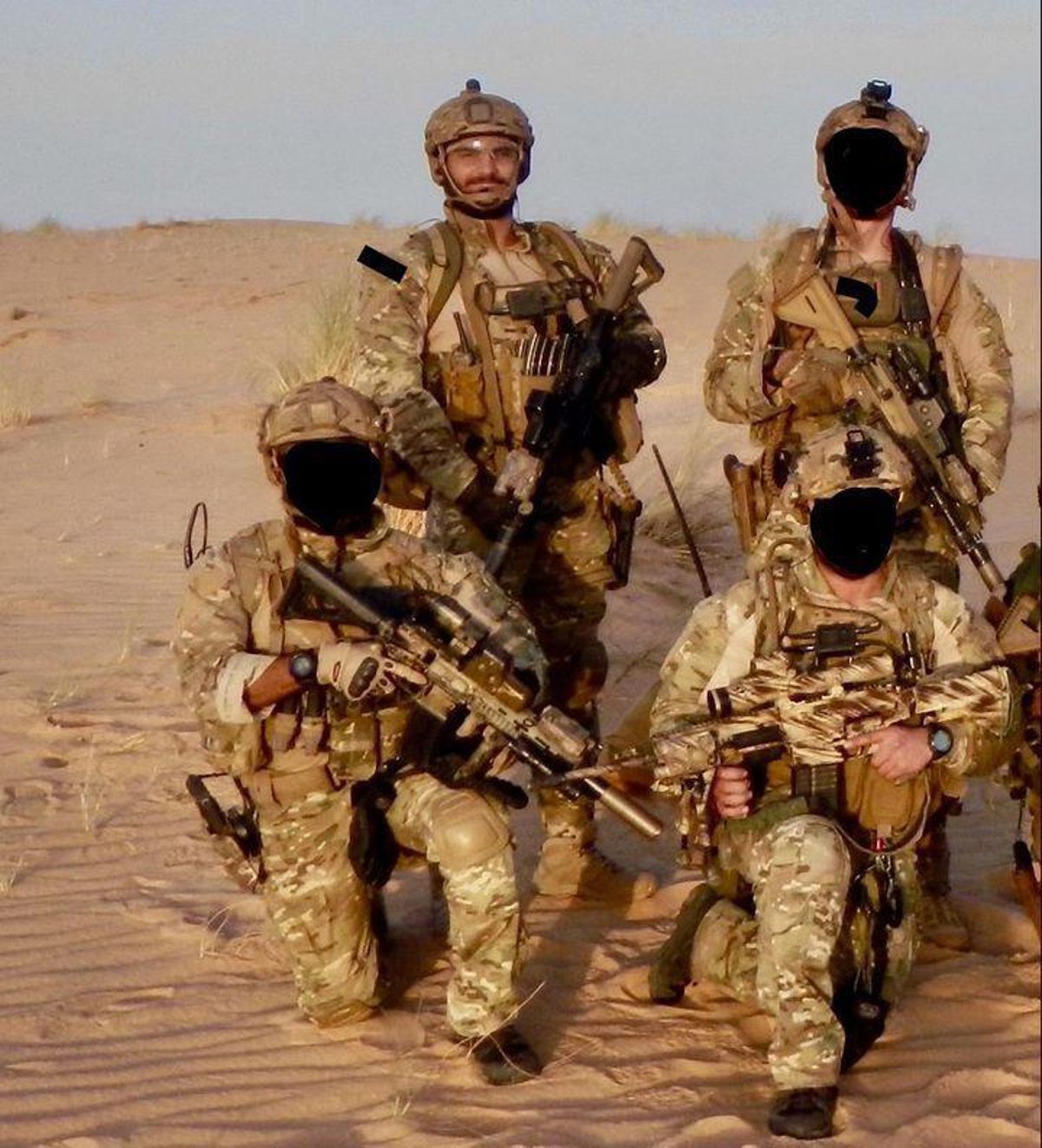 Benoit Saint Denis en su etapa como militar