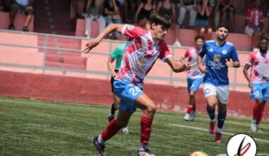 La reacción del San Bartolomé CF ante el CD Marino llegó demasiado tarde (2-3)