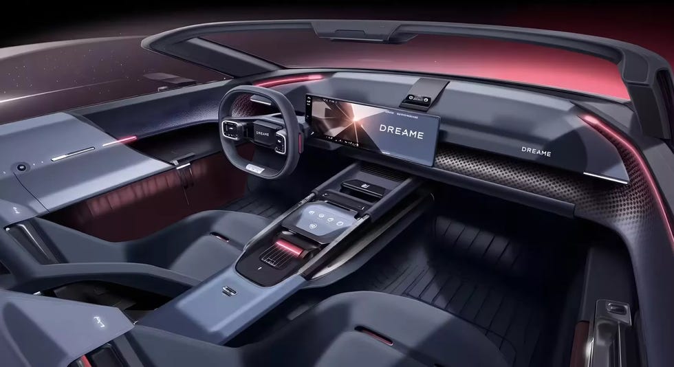 dreame hypercar estilo bugatti