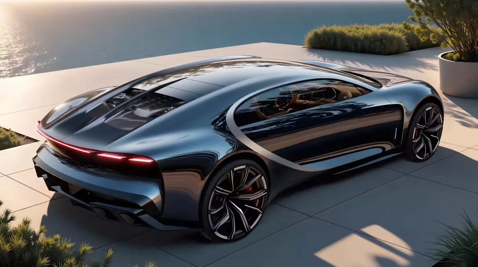 dreame hypercar estilo bugatti