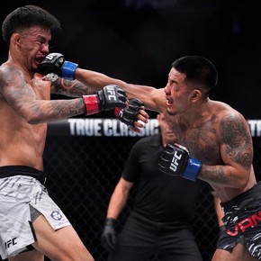 Video: el espectacular final de pelea entre Joshua Van y Brandon Royval que dio que hablar en la previa de Topuria vs. Olivera del UFC