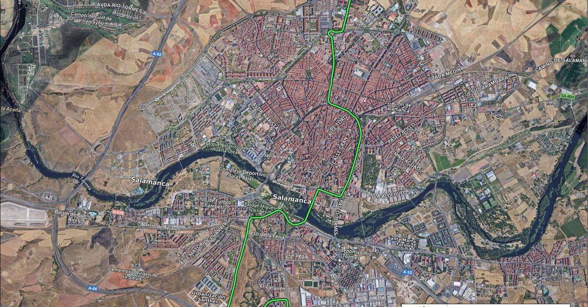 El recorrido de La Vuelta a su paso por Salamanca será el mismo que se anunció antes de que empezara la prueba