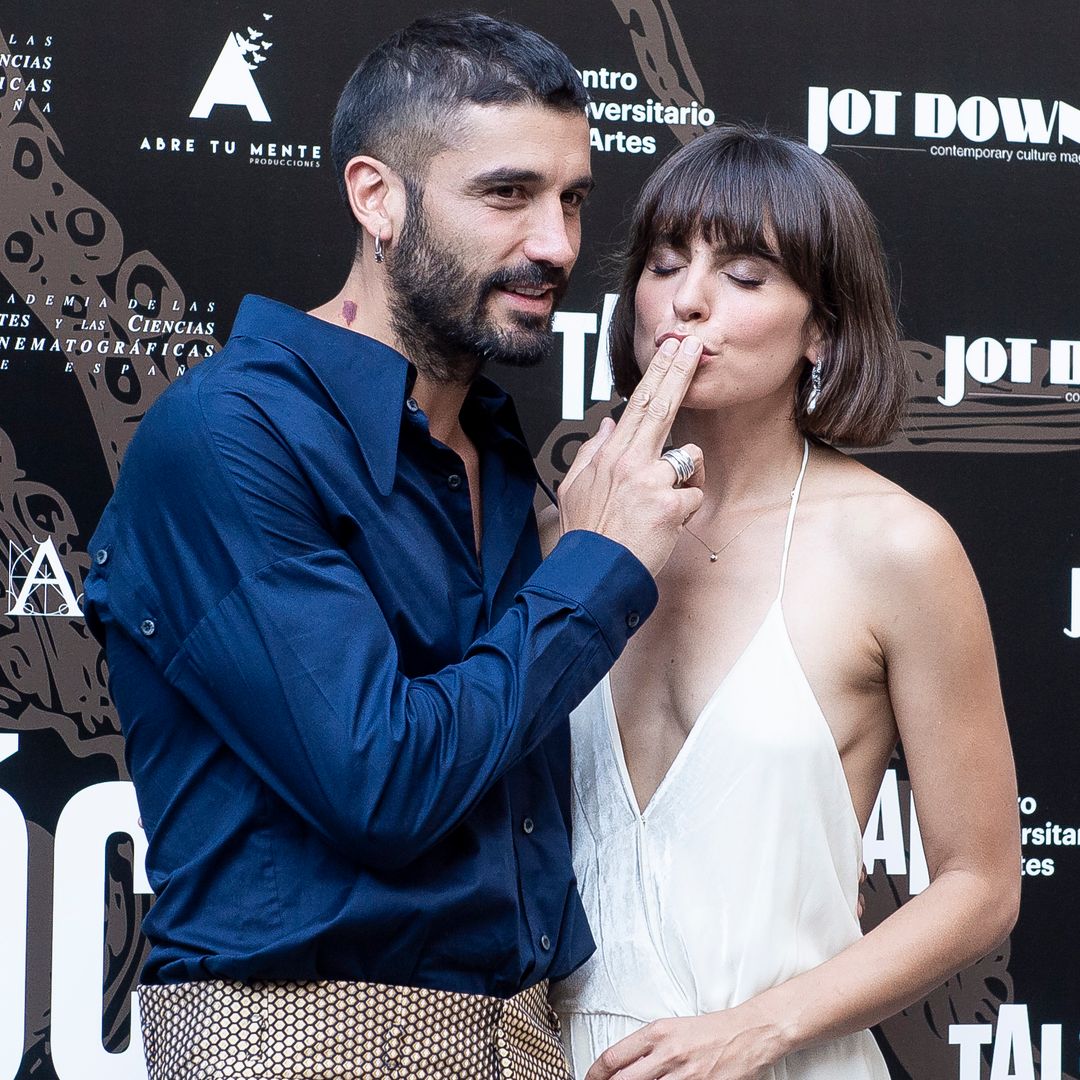 Actor Alex Garcia and actress Veronica Echegui attends to 'Tocate' premiere at Academia de Cine in Madrid, Spain. July 23, 2018.  (Photo by Borja B.Hojas/COOLMedia/NurPhoto via Getty Images)
