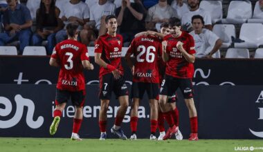 Gonzalo Petit anota y asiste con el Mirandés
