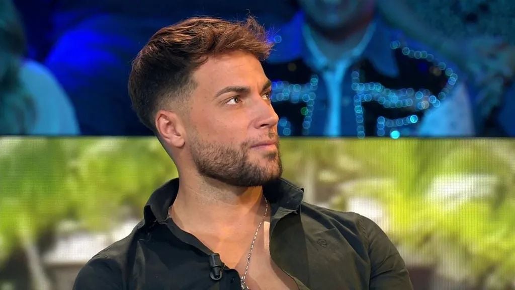 Montoya en el plató de Supervivientes All stars